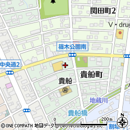 愛知県春日井市貴船町20周辺の地図