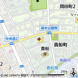 愛知県春日井市貴船町13周辺の地図