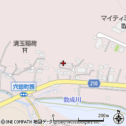 愛知県瀬戸市穴田町466周辺の地図