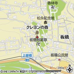 神奈川県小田原市板橋547周辺の地図