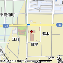 稲沢市消防本部周辺の地図