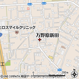 静岡県富士宮市万野原新田3959周辺の地図