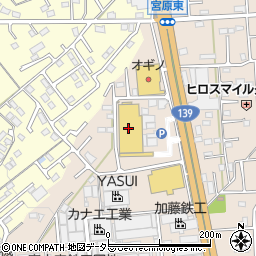 ジャンボエンチョー富士宮店周辺の地図