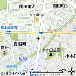 愛知県春日井市貴船町145周辺の地図