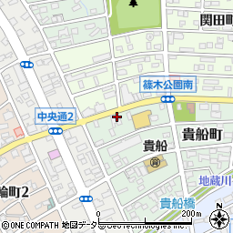 愛知県春日井市貴船町9周辺の地図