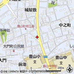 ファミリーマート豊山中之町店周辺の地図