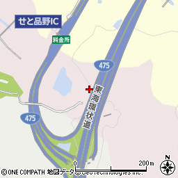 愛知県瀬戸市井山町周辺の地図