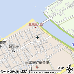 滋賀県彦根市三津屋町1163周辺の地図