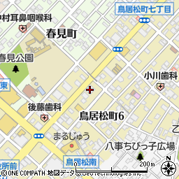 大垣共立銀行春日井支店 ＡＴＭ周辺の地図