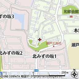 愛知県瀬戸市本郷町1002周辺の地図