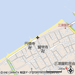 滋賀県彦根市三津屋町1224-3周辺の地図