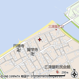 滋賀県彦根市三津屋町1207周辺の地図