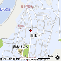 静岡県富士宮市青木平307周辺の地図