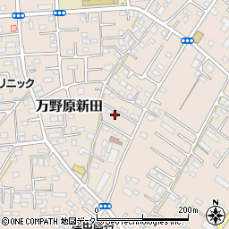 静岡県富士宮市万野原新田3261周辺の地図