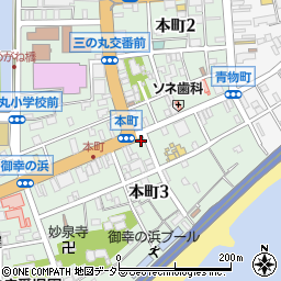 小田原宿なりわい交流館角吉周辺の地図