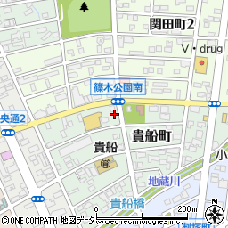 愛知県春日井市貴船町18周辺の地図