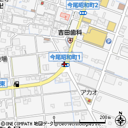 今尾昭和町１周辺の地図