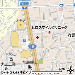 静岡県富士宮市万野原新田3747周辺の地図