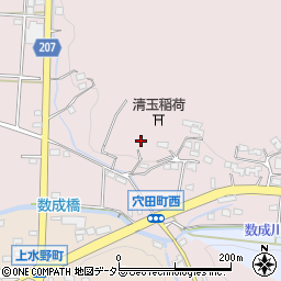 愛知県瀬戸市穴田町523周辺の地図