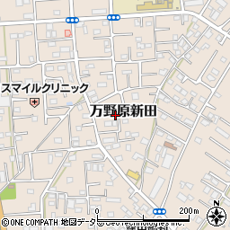 静岡県富士宮市万野原新田3954周辺の地図