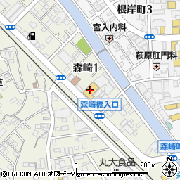 カープラザ湘南横須賀店周辺の地図