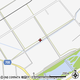 兵庫県丹波市市島町下竹田周辺の地図