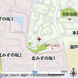 愛知県瀬戸市本郷町1004周辺の地図