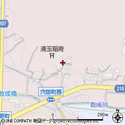 愛知県瀬戸市穴田町496周辺の地図