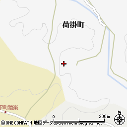 愛知県豊田市荷掛町市ケ平周辺の地図