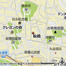 神奈川県小田原市板橋927周辺の地図