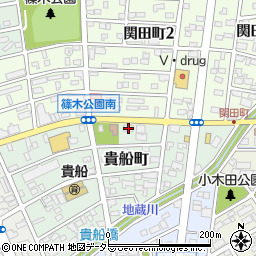 愛知県春日井市貴船町85周辺の地図
