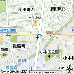 愛知県春日井市貴船町144周辺の地図