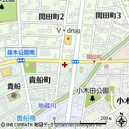 愛知県春日井市貴船町142周辺の地図