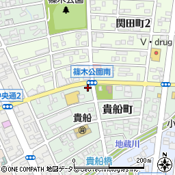 愛知県春日井市貴船町17周辺の地図
