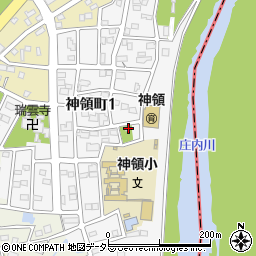 愛知県春日井市神領町1丁目14-1周辺の地図