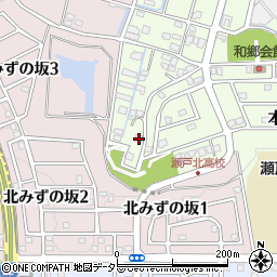 愛知県瀬戸市本郷町164周辺の地図