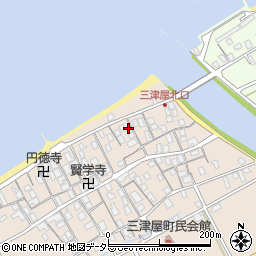 滋賀県彦根市三津屋町1192周辺の地図