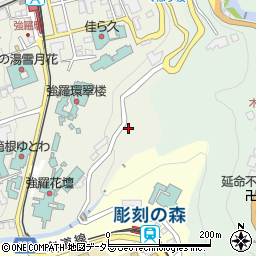 神奈川県足柄下郡箱根町強羅1300-567周辺の地図
