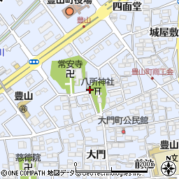 愛知県西春日井郡豊山町豊場木戸周辺の地図