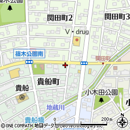 愛知県春日井市貴船町91周辺の地図