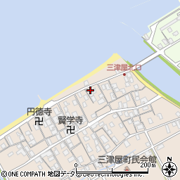 滋賀県彦根市三津屋町1202周辺の地図