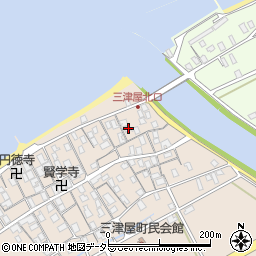 滋賀県彦根市三津屋町1180周辺の地図