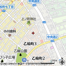 愛知県春日井市乙輪町3丁目40周辺の地図
