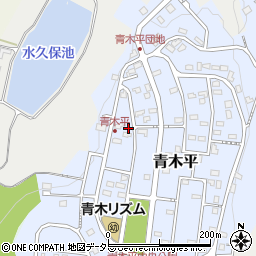 静岡県富士宮市青木平247周辺の地図