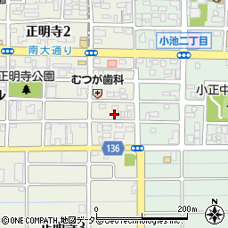 大垣共立寮周辺の地図