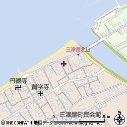 滋賀県彦根市三津屋町1189周辺の地図