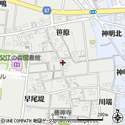 愛知県稲沢市祖父江町桜方笹原1149周辺の地図