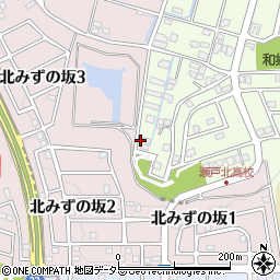 愛知県瀬戸市本郷町172周辺の地図