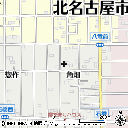 愛知県北名古屋市石橋角畑68周辺の地図