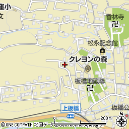 神奈川県小田原市板橋518-105周辺の地図